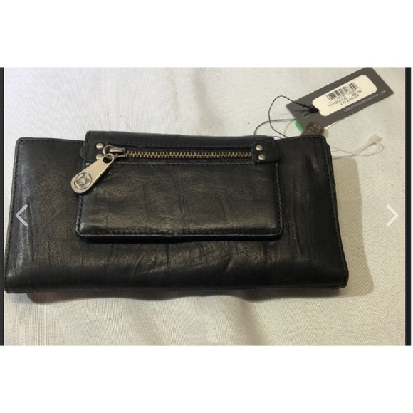 Kenneth Cole Reaction Black Womens‎ Folding Wallet - Picture 1 of 5